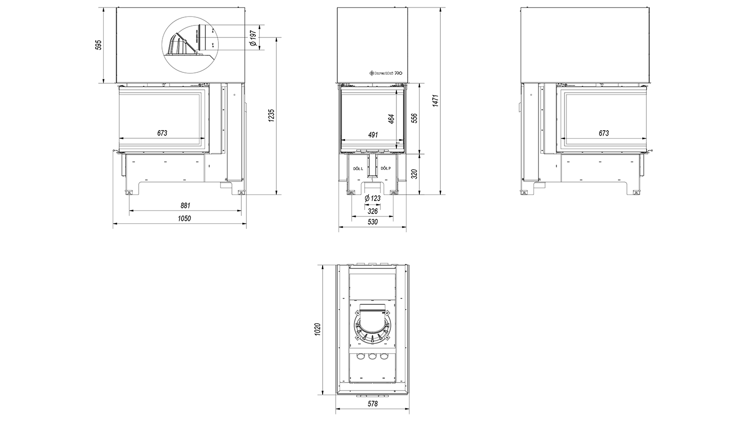 NBU 11 lewy / prawy BS gilotyna