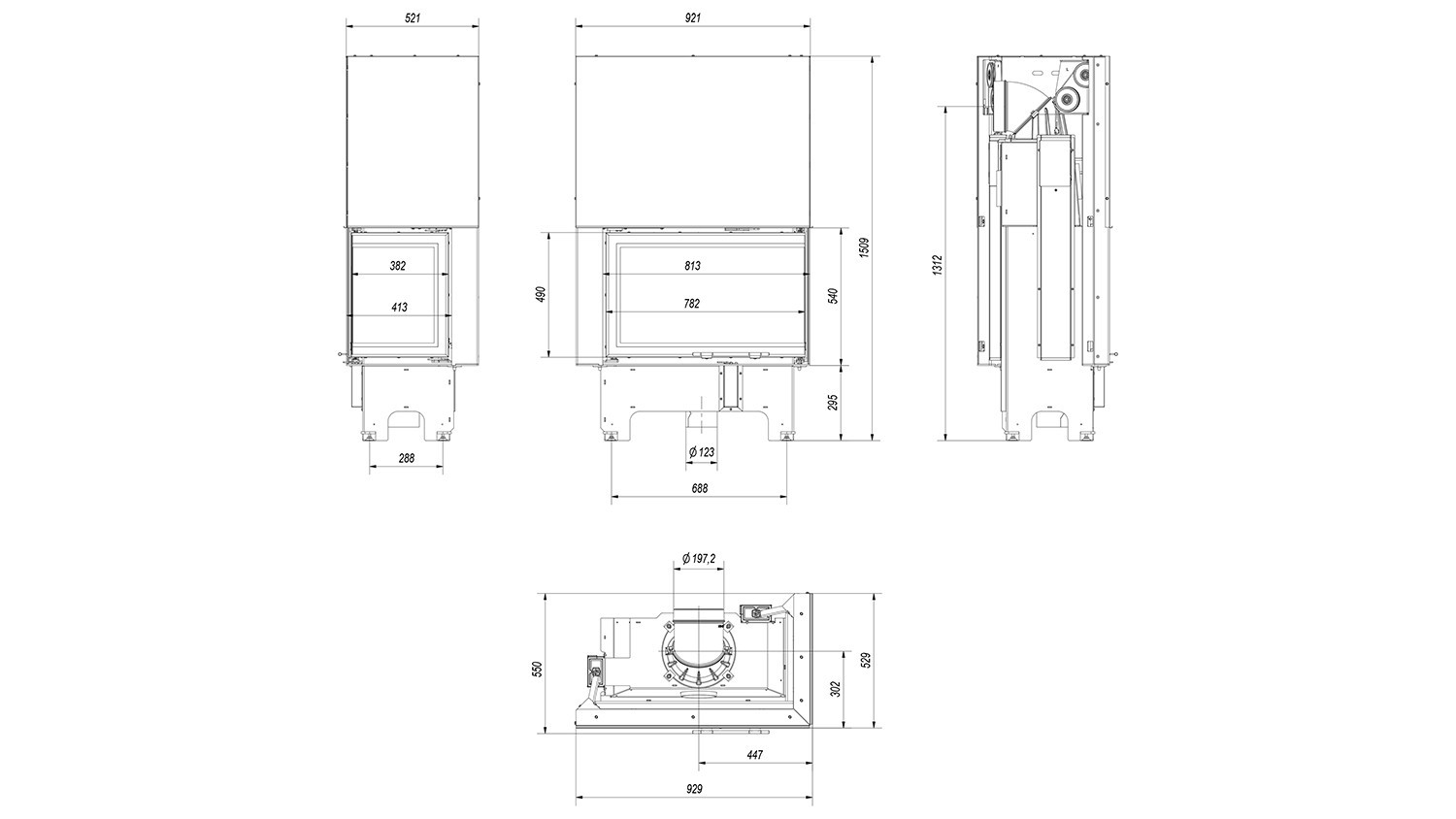 VN 810/410 prawy BS gilotyna