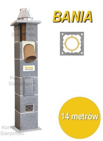 System kominowy Hoch Bania 14 metrów