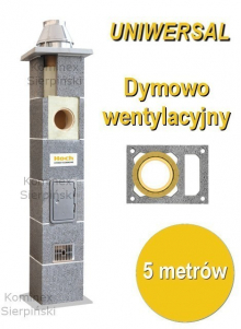 komin dymowo - wentylacyjny (ceramiczny) komin dymowo - wentylacyjny (ceramiczny)