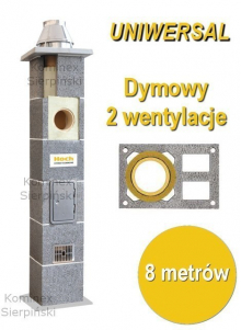 komin ceramiczny kwasoodporny i żaroodporny