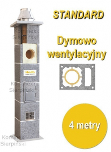 komin ceramiczny Hoch Standard dymowo - wentylacyjny komin ceramiczny Hoch Standard dymowo - wentylacyjny