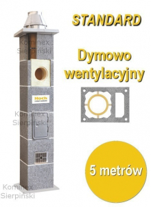 komin dymowo - wentylacyjny Hoch Standard komin dymowo - wentylacyjny Hoch Standard