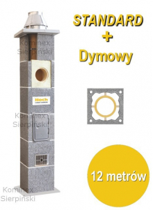 system kominowy - dymowy Hoch Standard Plus 12 metrów system kominowy - dymowy Hoch Standard Plus 12 metrów