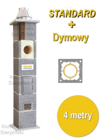 Komin ceramiczny Standard Plus z dodatkowym odskraplaczem