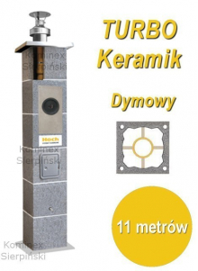 system kominowy Hoch TURBO Keramik 11 metrów