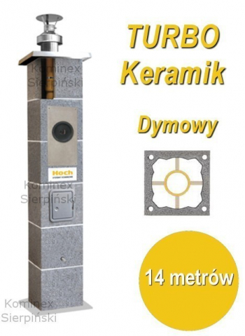 system kominowy Hoch TURBO Keramik 14 metrów