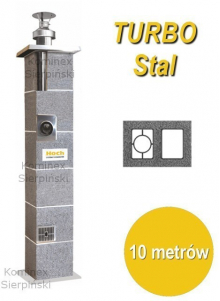 System kominowy Hoch TURBO Stal (10 metrów) System kominowy Hoch TURBO Stal (10 metrów)