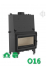 kominek kratki Aquario 16kW